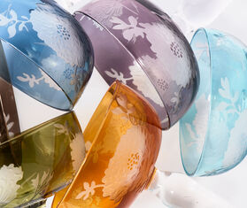 POLSPOTTEN &#39;Peony&#39; coupe, set of six MULTICOLOUR POLS22COU126MUL