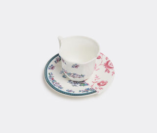 Seletti 'Hybrid Leonia' coffee cup with saucer MULTICOLOUR SELE22HYB428MUL