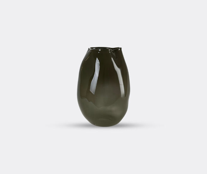 Alexa Lixfeld 'Meteorite' vase, dark olive OLIVE ALEX25MET238OLI