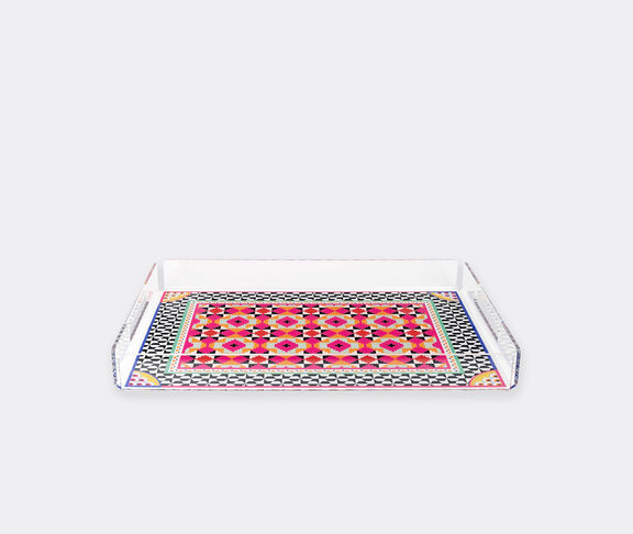 VESTA 'Decor' tray, ethnic multicolor MULTICOLOUR VEST25DEC980MUL