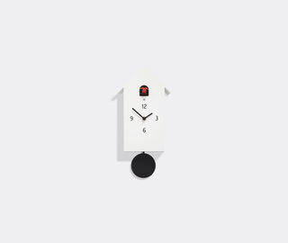 Domeniconi 'Zuba' cuckoo clock, white WHITE DOME25CUC443WHI