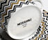 Missoni 'Zig Zag Gold' coffee cup and saucer, set of two