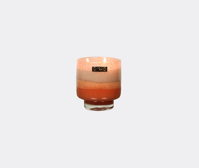 ONNO Collection 'Gigi' candle Escape scent, small, orange multicolor ORANGE ONNO25GIG697ORA