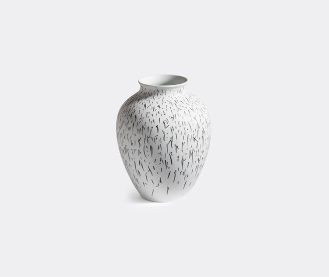 Cassina 'Post Scriptum' curved vase, white WHITE CASS22POS969MUL