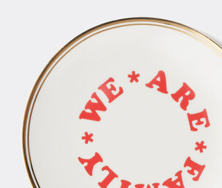 Bitossi Home 'We Are Family' plate, set of six MULTICOLOUR BIHO22SET585MUL
