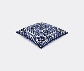Dolce&amp;Gabbana Casa 'Blu Mediterraneo' velvet cushion MULTICOLOUR DGCA22VEL117MUL