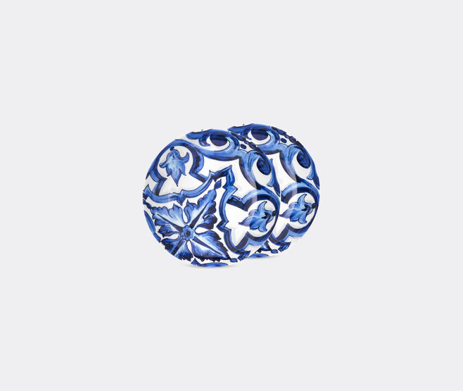 Dolce&Gabbana Casa 'Blu Mediterraneo' soup plate, set of two BLUE DGCA22SET531MUL