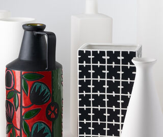 Nuove Forme Rectangular vase MULTICOLOUR NUFO20VAS722BLK