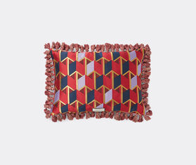 Gucci 'Angry Cat' velvet cushion PINK GUCC18CUS896PIN