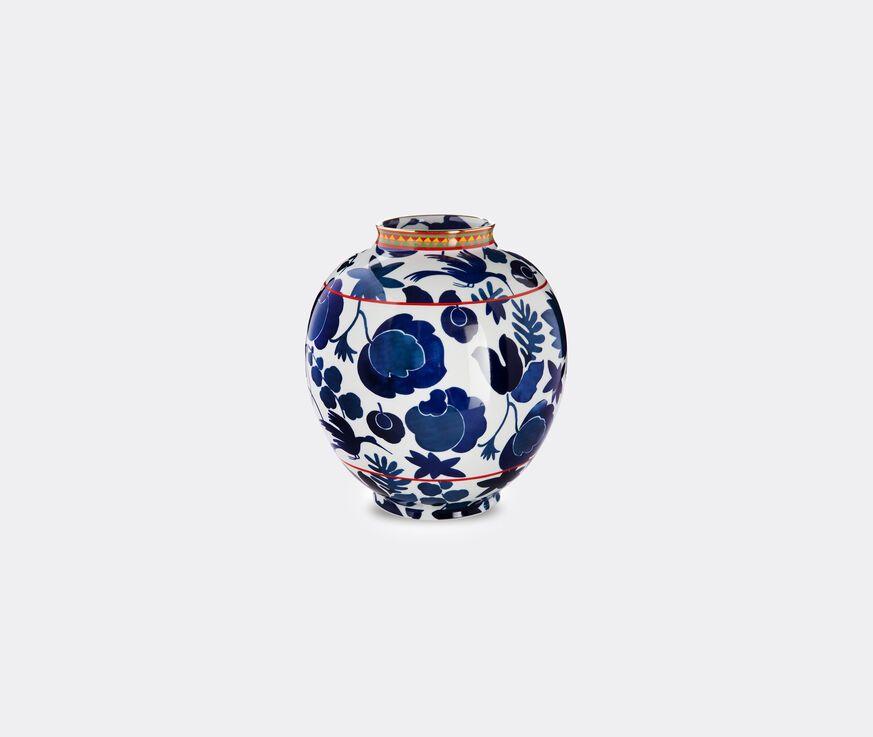 La DoubleJ 'Wildbird Bubble Vase', medium  LADJ19WIL635BLU