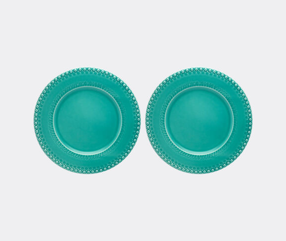Bordallo Pinheiro Fantasia - Set Of 2 Charger Plates 34 Acqua Green undefined ${masterID} 2