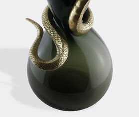 Vanessa Mitrani 'Cobra' vase, smoke and bronze GREY VAMI23COB866BLU