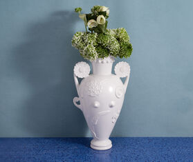 L&#39;Objet &#39;Pantheon Persephone&#39; vase, white WHITE LOBJ24PAN259WHI