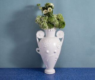 L'Objet 'Pantheon Persephone' vase, white WHITE LOBJ24PAN259WHI