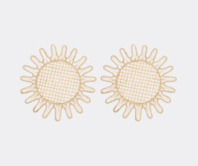 THEMIS Z &#39;Kyma&#39; placemat, natural, set of two MULTICOLOUR THEM24KYM832BEI