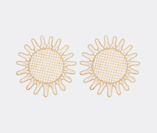 THEMIS Z 'Kyma' placemat, natural, set of two MULTICOLOUR THEM24KYM832BEI