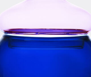 Ichendorf Milano 'Sogni D&rsquo;Oriente' container with lid, blue and pink BLUE ICMI25SOG181MUL