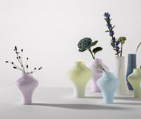 NasonMoretti &#39;AS17&#39; vase, opaline rose PINK NAMO25AS1992PIN