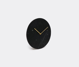 Audo Copenhagen &lsquo;Norm&rsquo; marble wall clock BLACK MENU16MAR049BLK