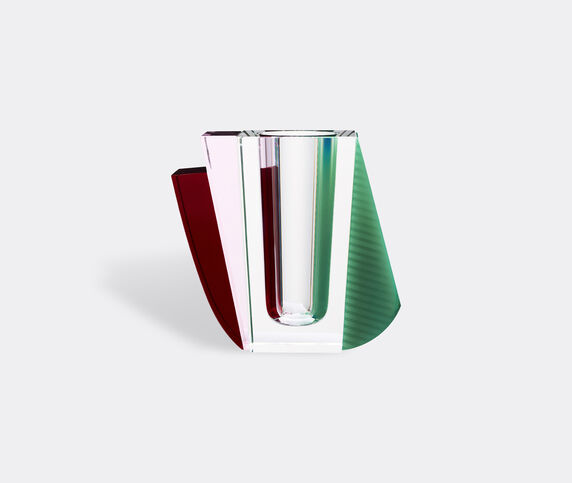 Reflections Copenhagen 'Raleigh' vase, red and green  REFL22RAL691MUL
