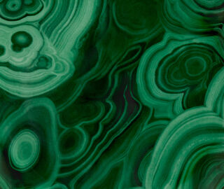 L'Objet 'Malachite' charger plate MULTICOLOUR LOBJ20MAL819GRN