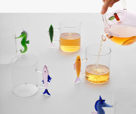 Ichendorf Milano &#39;Marine Garden&#39; assorted mugs, set of six MULTICOLOUR ICMI24MAR985MUL