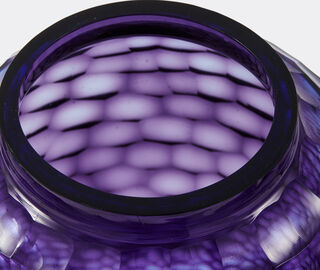POLSPOTTEN 'Honeycomb' vase, small, dark purple PURPLE POLS25VAS591PUR