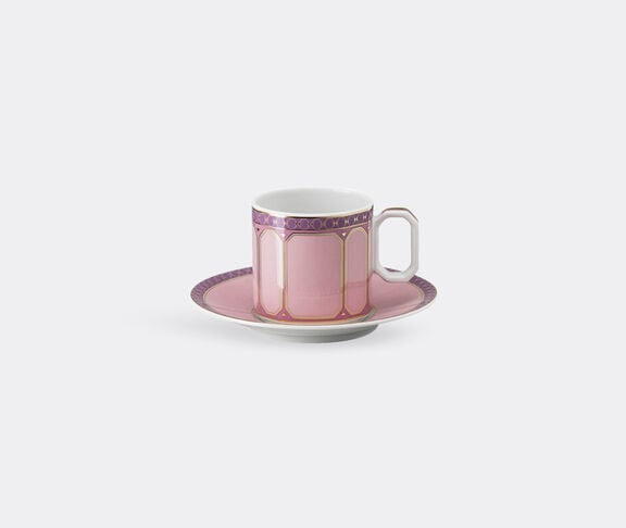 Rosenthal 'Signum' espresso cup and saucer, pink undefined ${masterID}