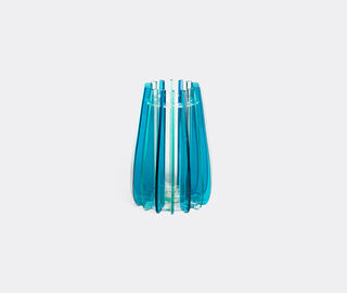 VESTA 'Iride' vase, small, blue BLUE VEST26SMA232BLU