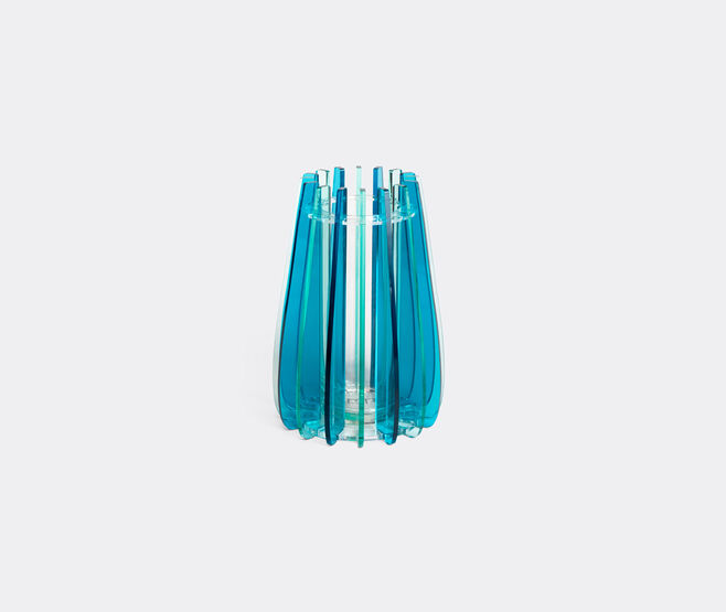 VESTA 'Iride' vase, small, blue BLUE VEST26SMA232BLU