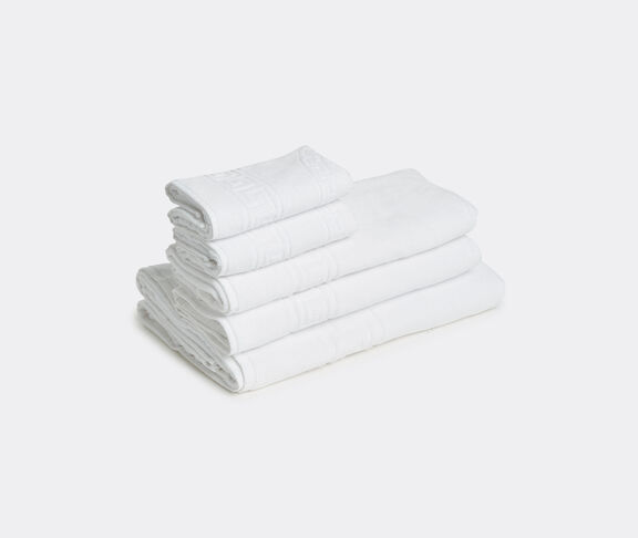 Versace 'Medusa Classic' towel set, set of five, white undefined ${masterID}