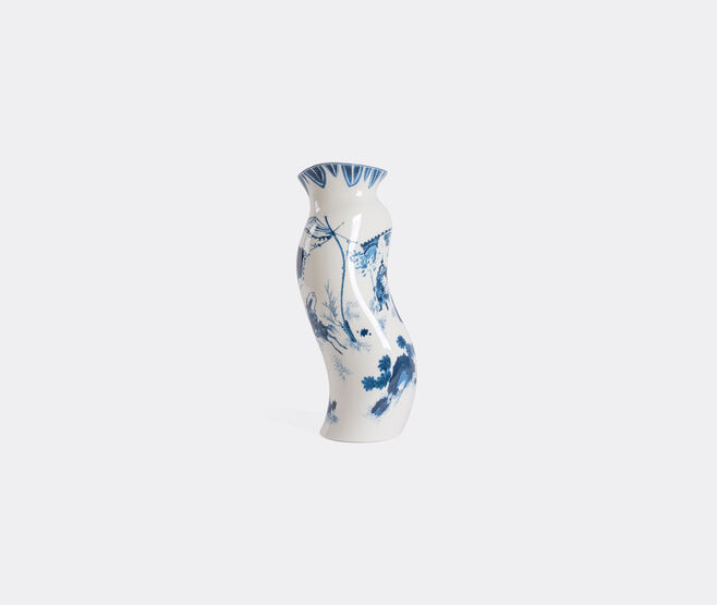 Seletti 'Classic On Acid, King Wen' vase, white and blue MULTICOLOUR SELE25POR714MUL
