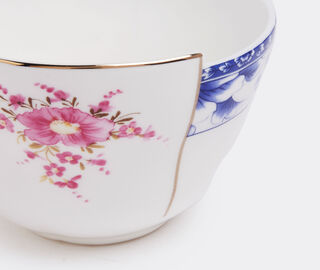 Seletti 'Hybrid Zenobia' teacup with saucer MULTICOLOUR SELE22HYB466MUL