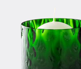 Venini 'Night In Venice' candle, green GREEN VENI19NIG674GRN