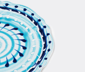 Aquazzura Casa &#39;Alegria&#39; dinner plate, set of two, blue BLUE AQUA24ALE380BLU