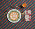 La DoubleJ 'Mosaico' dessert plates, set of two Orange LADJ19MOS817ORA