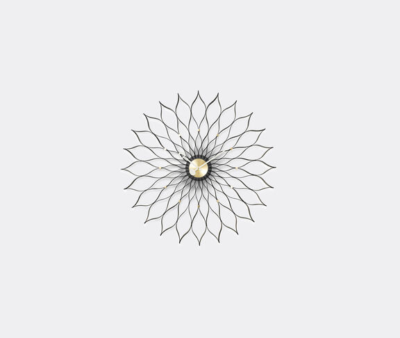 Vitra 'Sunflower' clock BLACK VITR21SUN862BLK