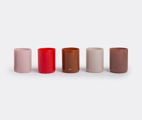 Hay 'Spot', set of five, red and pink RED HAY118SPO268RED
