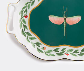 La DoubleJ 'Libellula' tray MULTICOLOUR LADJ19TEA879GRN