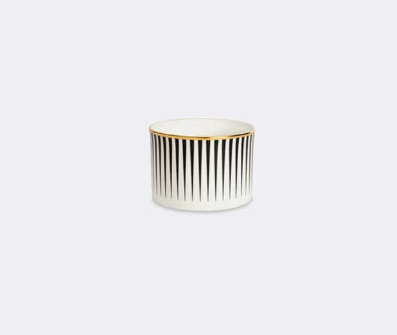 1882 Ltd 'Lustre' sugar bowl, black stripe Black/White/Gold 188219LUS692BLK