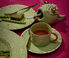 L'Objet 'Haas Mojave' teacup and saucer, set of two, matcha green LOBJ22HAA538GRN