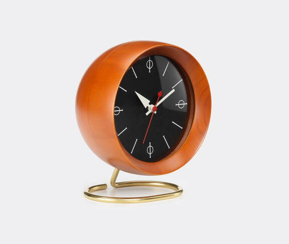 Vitra 'Desk Clocks Chronopak' LIGHT BROWN VITR19DES993BLK