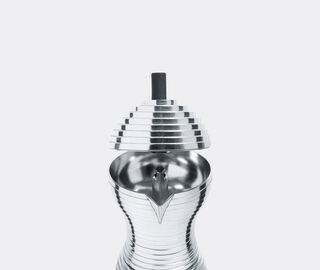 Alessi 'Pulcina' espresso maker, large GREY ALES15PUL097SIL