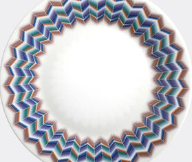 Missoni 'Zig Zag Jarris' dessert plate, set of six, blue MULTICOLOUR MIHO22ZIG385MUL