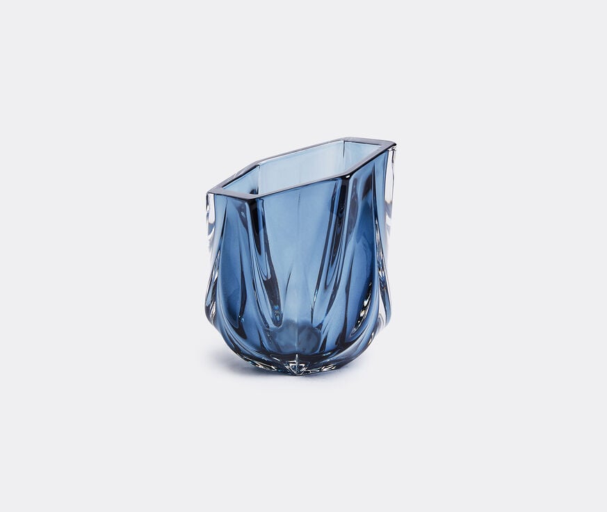 Zaha Hadid Design 'Shimmer' tea light, slate blue  ZAHA19SHI151GRY