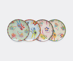 Lisa Corti 'Japanese' dessert plate, set of four, multicolor MULTICOLOUR LICO26JAP823MUL