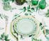 Aquazzura Casa 'Secret Garden' soup plate, set of two green AQUA23SEC154GRN