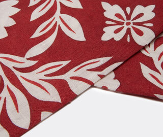 La DoubleJ 'Garland Bordeaux' tablecloth, large BURGUNDY LADJ23LAR772RED