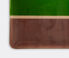 Les-Ottomans 'Murano' tray, brown and green  OTTO22MUR158MUL