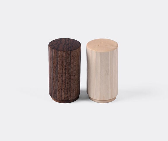 Zanat 'Grana' salt and pepper shaker set, walnut and maple undefined ${masterID}